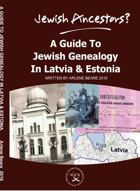 Front cover of A Guide to Jewish Genealogy in Latvia and Estonia